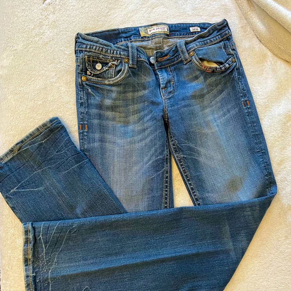 MEK boot cut jeans